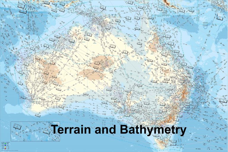 Full Size Australia - METAR Map - 146 x 100cm - Image 5