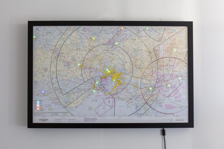 Melbourne VNC - METAR Map
