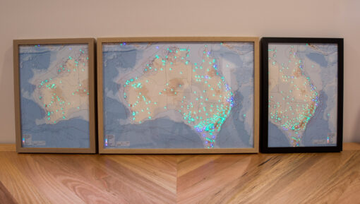 East Coast Australia - METAR Map - A3 size - Image 2