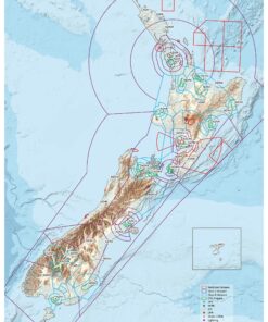 New Zealand - METAR Map - A3 size