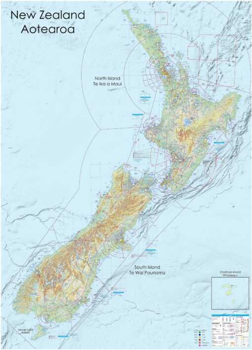 New Zealand - VPC B series - METAR Map - Image 4