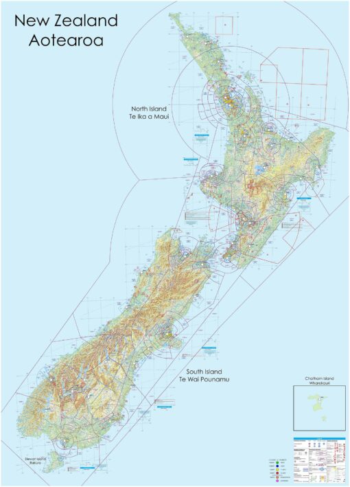 New Zealand - VPC B series - METAR Map - Image 5